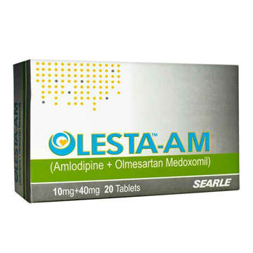 Picture of Olesta Am 10/40mg Tab 10x2s